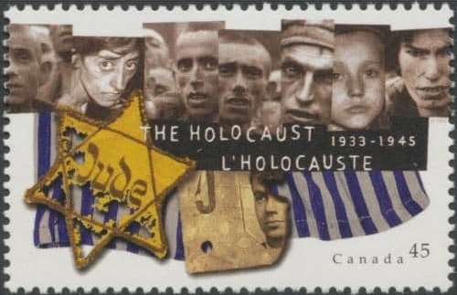 1995 CDN - SG1672 45¢ 50th Anniversary End of The Holocaust MNH